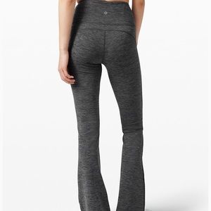 Lululemon Heathered Gray Flare Pants